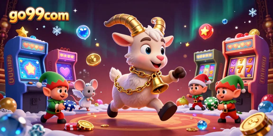 Experience excitement at go99com's holiday horror casino, featuring Krampus and festive characters!