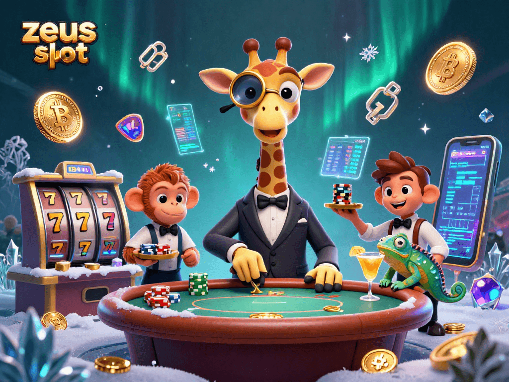 Menangkan jackpot besar di zeus slot dengan gulungan slot dan elemen kasino menarik lainnya.