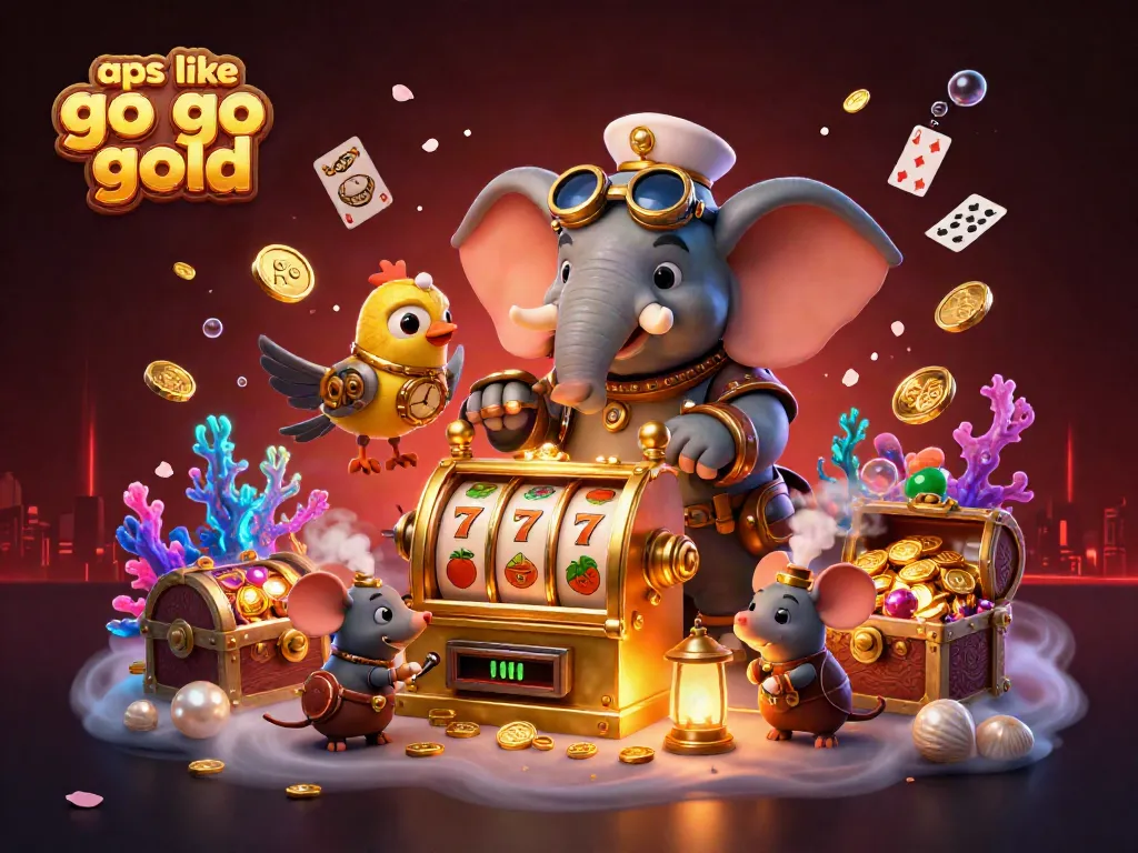 Spin exciting slot machines at alternatives to apps like go go gold with vibrant characters and action.