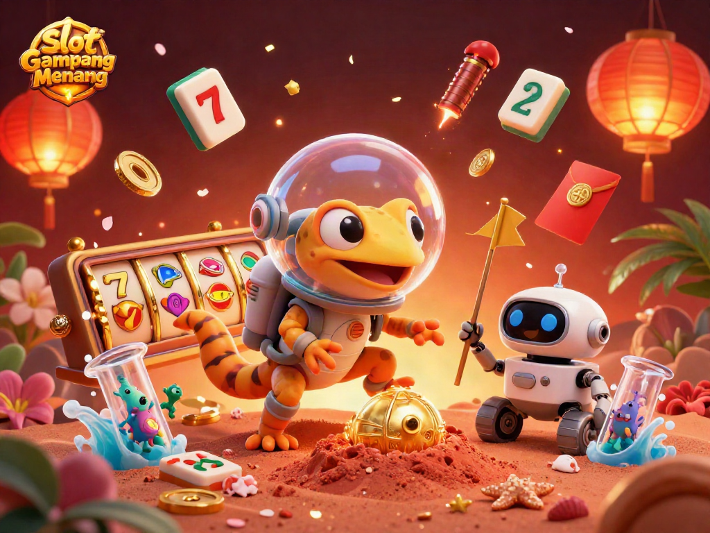 Engage with Slot Gampang Menang and spin to win big in this vibrant 3D casino adventure.