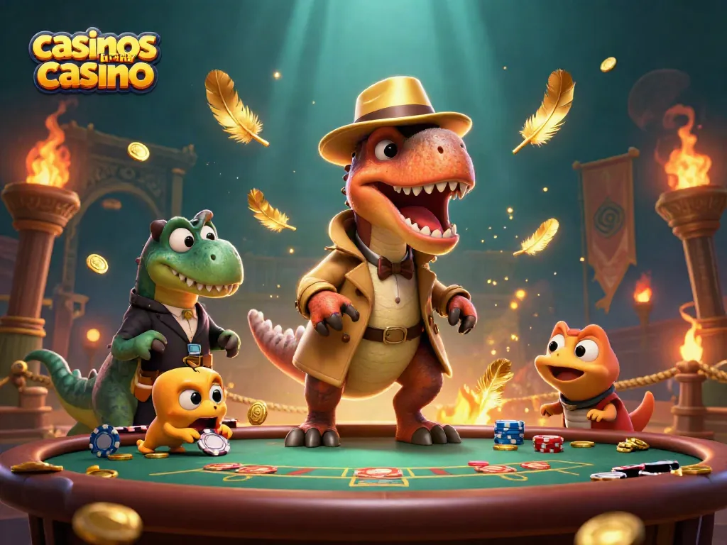 Casinos like Wild Casino showcase vibrant characters and gaming elements in an exciting blackjack scene.