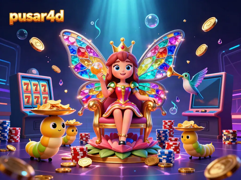 Experience exciting gameplay with pusar4d featuring vibrant characters and dazzling slot machines.