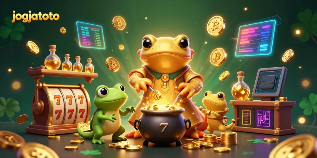 Experience exciting gameplay at jogjatoto with the alchemist transforming bases into gold coins.