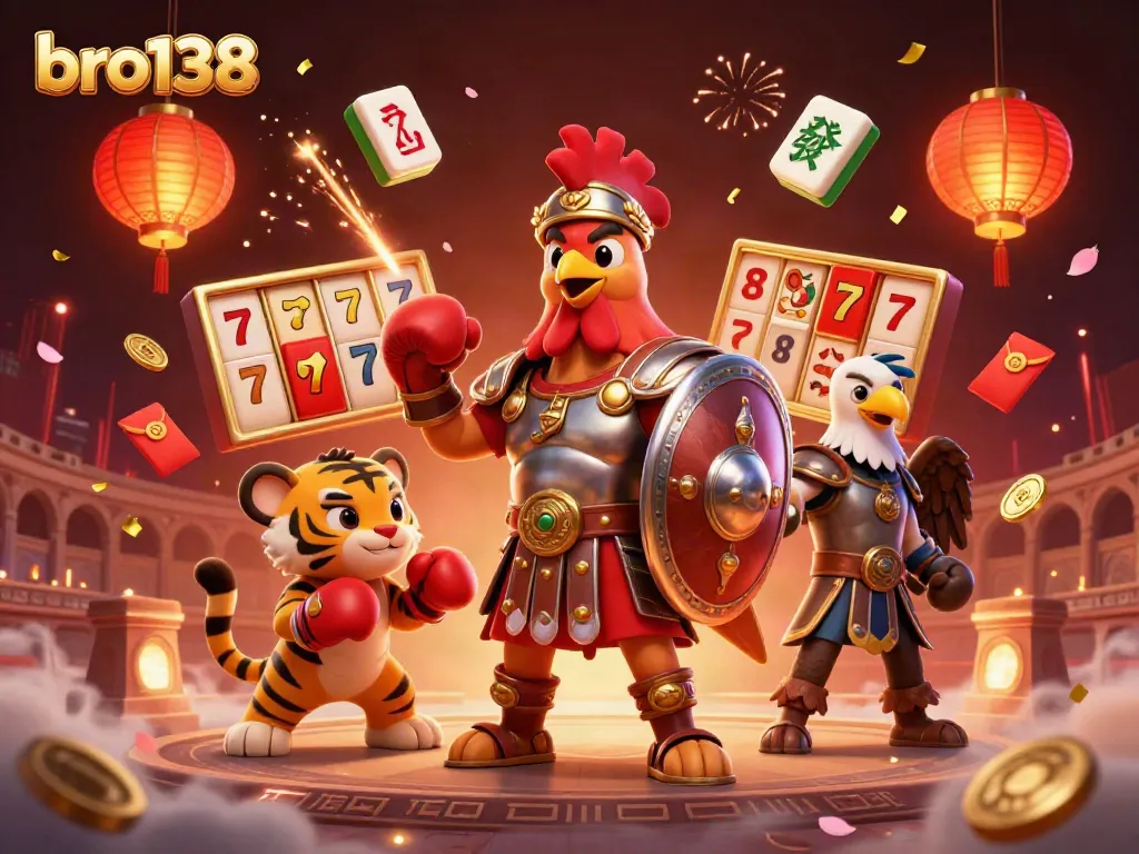 Experience thrilling gameplay with bro138's vibrant slots and jackpot animations.