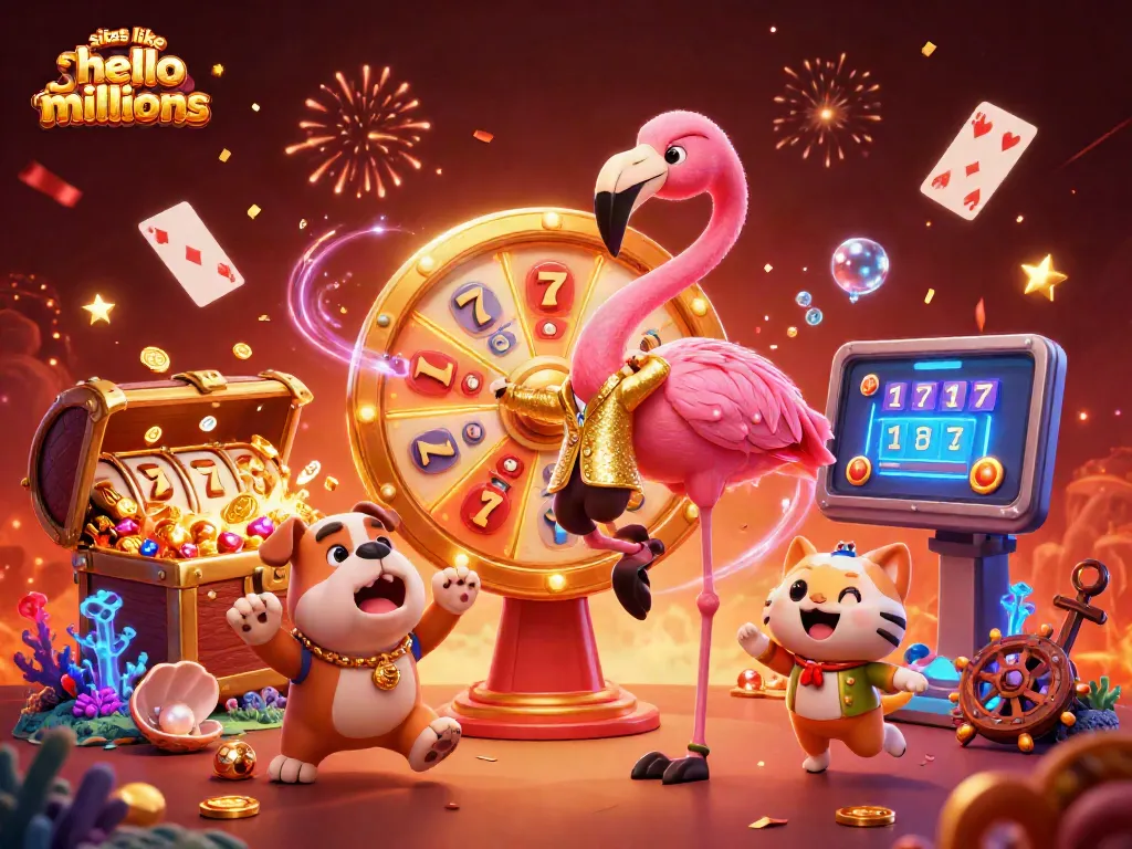 Spin the prize wheel with exciting visuals showing sites like hello millions for engaging casino experiences.