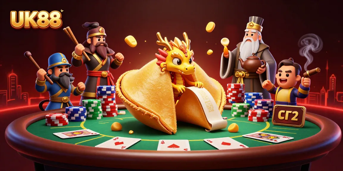 Experience thrilling poker action at UK88 with magical golden characters!