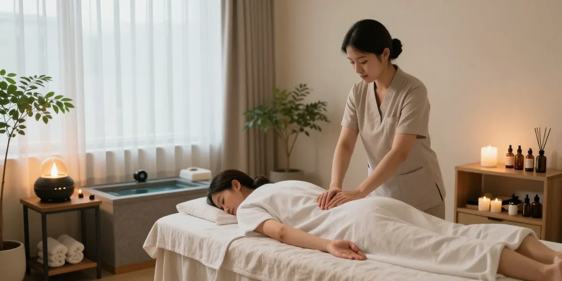 Experience ultimate relaxation with 하남출장안마 in a serene massage space featuring a skilled therapist and calming atmosphere.