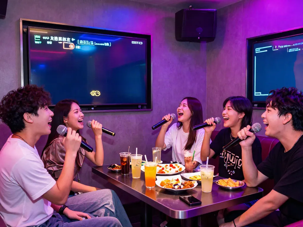 강남 달토에서 즐거운 시간 보내는 친구들 모습