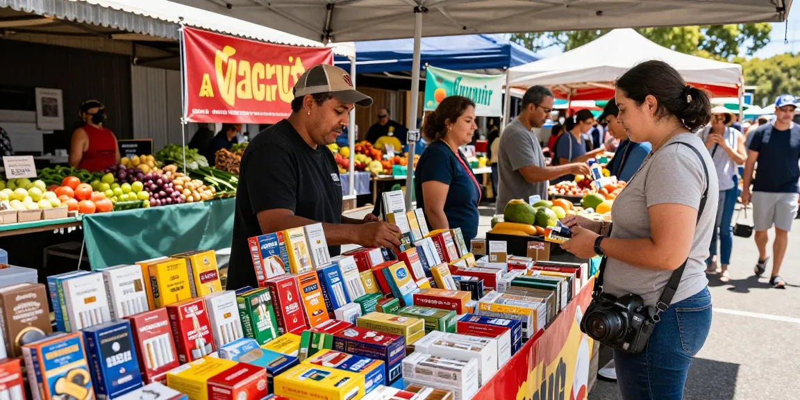 Explore budget cigarette and top smokes Australia at vibrant outdoor markets showcasing community wellness.