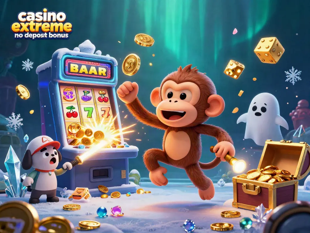 Spin to win with casino extreme no deposit bonus in an engaging casino scene bursting with action