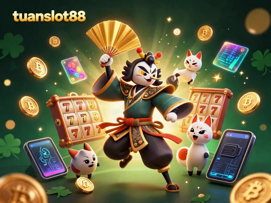 Mainkan slot di tuanslot88 dengan pengalaman unik bersama karakter atraktif di latar menawan.