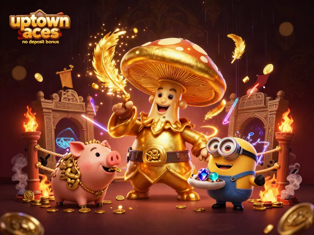 Experience the magic of uptown aces no deposit bonus with golden treasures and spellbinding characters.